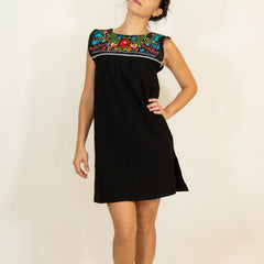 Elvira, Hand Embroidered Dress