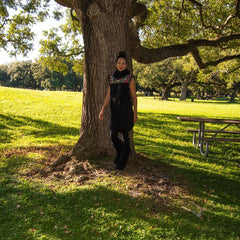 Elvira, Hand Embroidered Dress