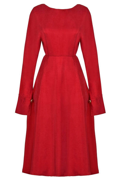 Long Sleeve Midi Dress