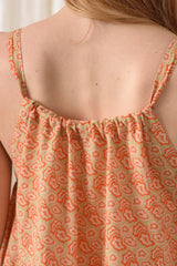 THE BEAUTIFUL SUNDRESS IN TANGY ORANGE