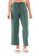 Drawstring Casual Lounge Wide Pants