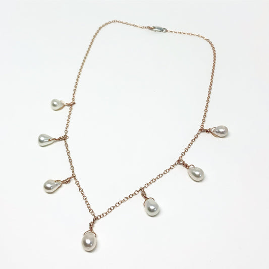 Pearl Teardrop Necklace