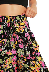 Floral Printed Harem Pants