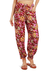 Floral Printed Harem Pants