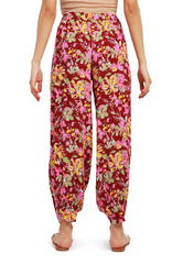 Floral Printed Harem Pants