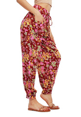 Floral Printed Harem Pants