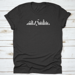 Madrid City Spain Beautiful View Of Skyline Building Shirt