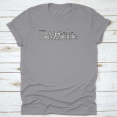 Madrid City Spain Beautiful View Of Skyline Building Shirt