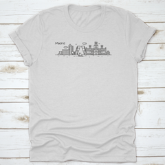 Madrid City Spain Beautiful View Of Skyline Building Shirt