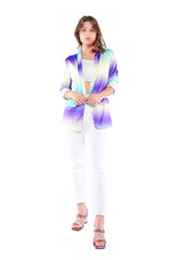 Glaze Print Semi Casual Blazer