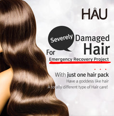 HAU Professional Hair Pack for Dry Damaged Hair 5 Packs