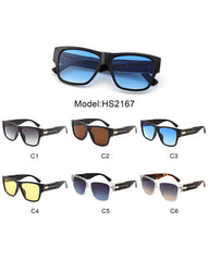 Gaglayqua - Tinted Chunky Square Sunglasses for Women