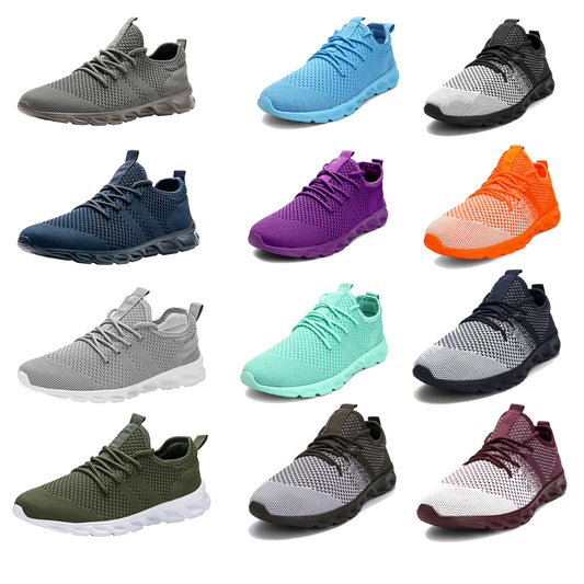 Hot Sale Light Man Running Shoes Comfortable Breathable Men's Sneaker