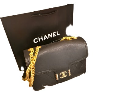 Chic Design Handbags With Double Chain Handle