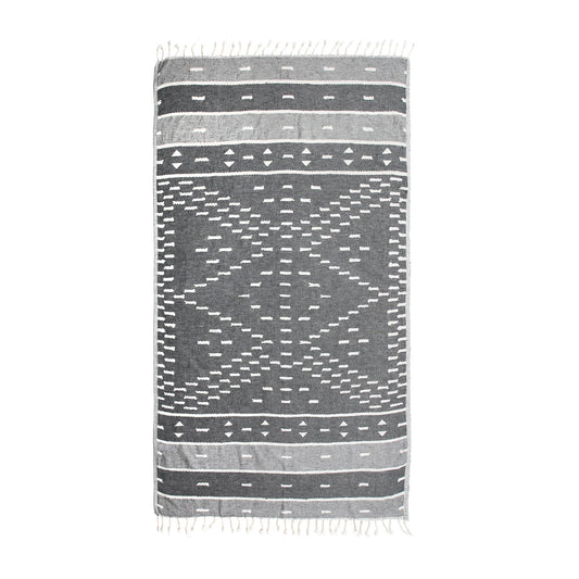 Angora Peshtemal Pure Cotton Throw Blanket