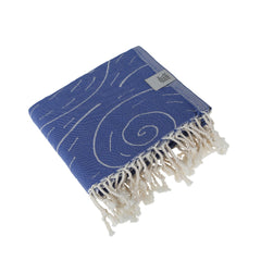 Bison Mountain Peshtemal Pure Cotton Throw Blanket