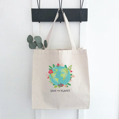 Save the Planet - Canvas Tote Bag