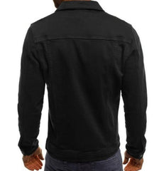 Mens Casual Dual Pocket Jacket