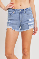 JUST USA LOW RISE DISTRESSED SHORT