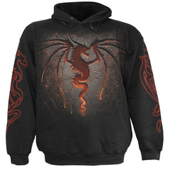 DRAGON FURNACE - Hoody Black