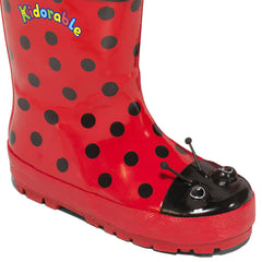 Ladybug Rain Boots