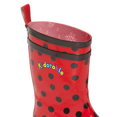 Ladybug Rain Boots