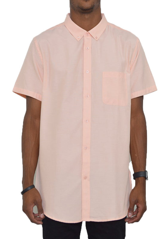 SIGNATURE SHORT SLEEVE BUTTON DOWN SHIRT