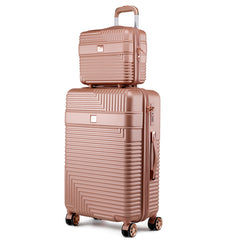 MKF Mykonos Luggage Set with Medium Carry-on and Small Cosmetic Case