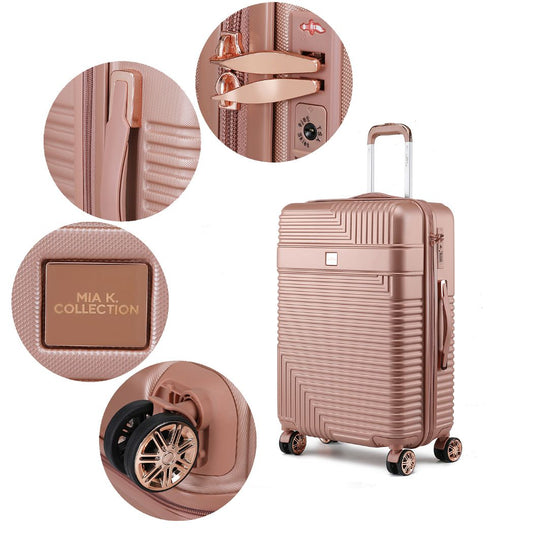 Mykonos Luggage Set- Large Check-in, Medium Check-in, Carry-on, and