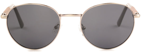 Sloan - Monel & Wood Sunglasses