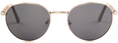 Sloan - Monel & Wood Sunglasses