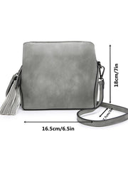 small crossbody bag triple multipockets MT2658 GR