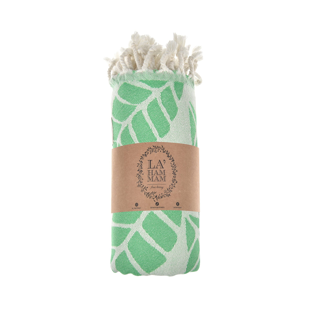 Exclusive Seaweed Peshtemal Pure Cotton Beach Towel