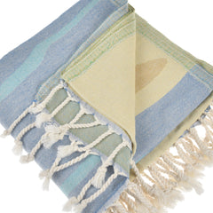 Exclusive Sandy Island Peshtemal Pure Cotton Beach Towel