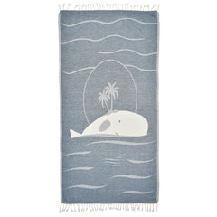 Exclusive Oasis Peshtemal Pure Cotton Beach Towel