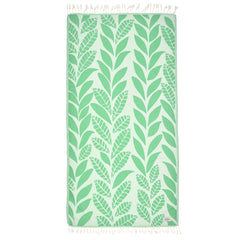 Exclusive Seaweed Peshtemal Pure Cotton Beach Towel