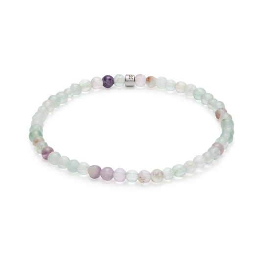 Mini Bracelet en Fluorite Arc-en-Ciel "Energie"