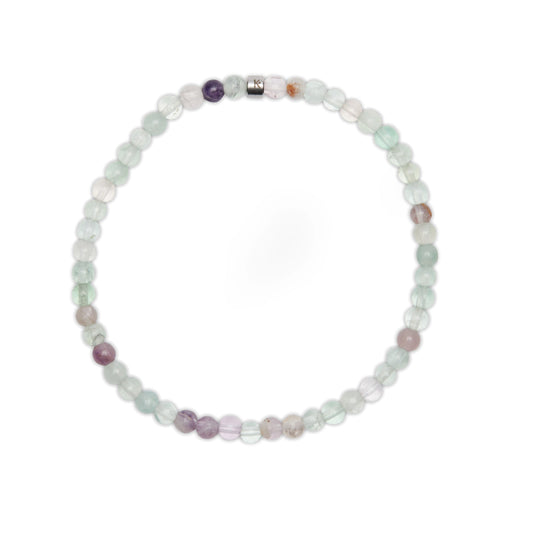 Mini Bracelet en Fluorite Arc-en-Ciel "Energie"