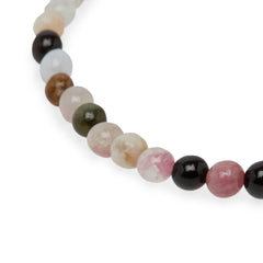 Mini Bracelet en Tourmaline Multicolore "Energie"