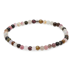 Mini Bracelet en Tourmaline Multicolore "Energie"