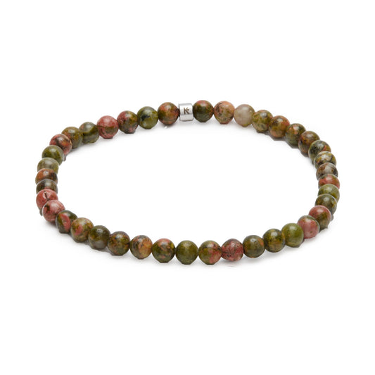 Mini Bracelet en Unakite "Energie"