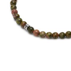 Mini Bracelet en Unakite "Energie"