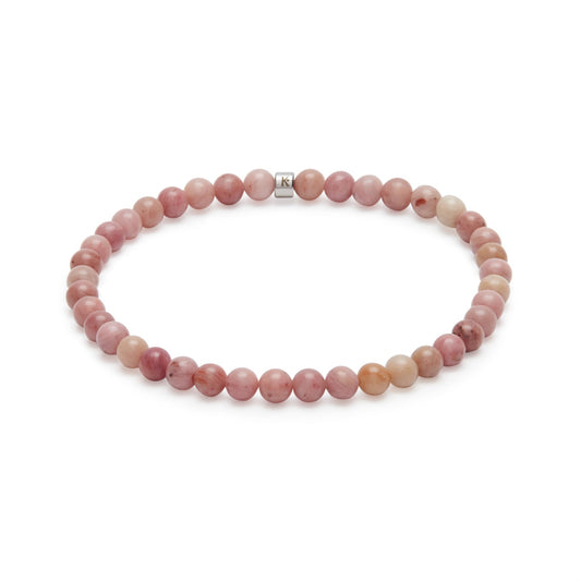 Mini Bracelet en Rhodonite Claire "Energie"