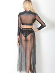 Miya Sheer Mesh Tulle Exotic Costume