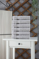 Turkish Cotton Hand Towel Set of 6