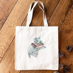 Cozy Book - Canvas Tote Bag