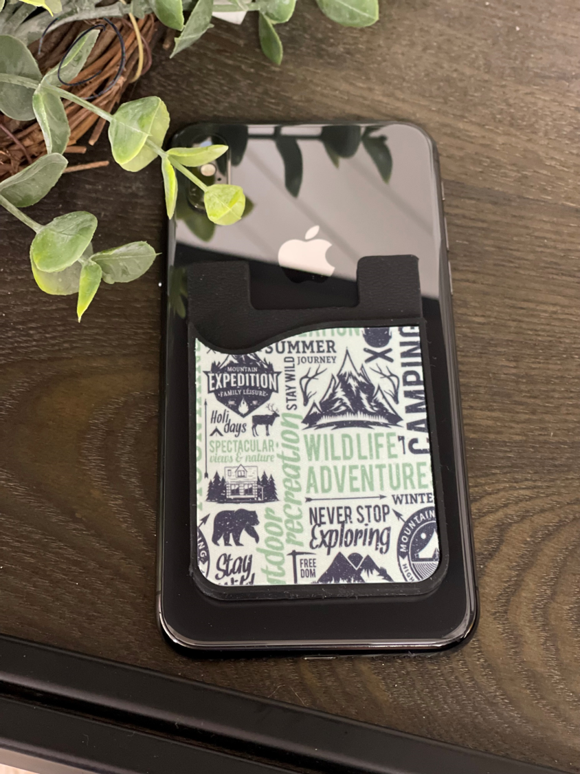 Outdoor Adventures Card Caddy Phone Wallet