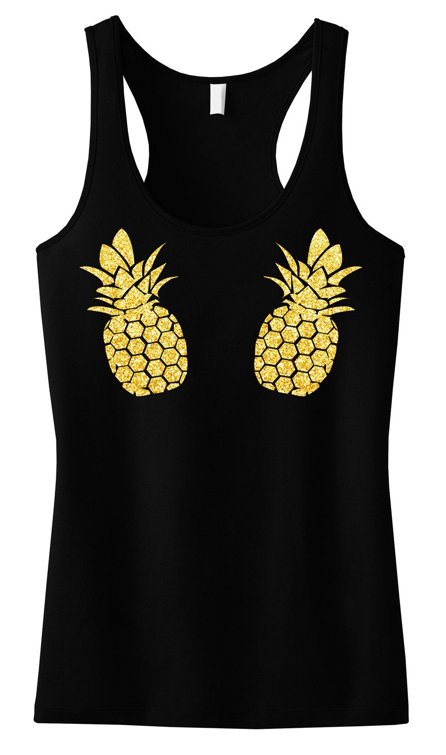 PINEAPPLE Bikini Gold Glitter Tank Top - Pick