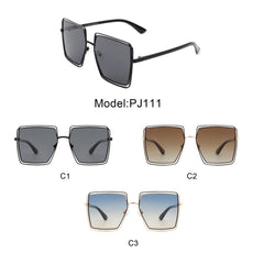 Rola | Square Oversize Double Frame Fashion Sunglasses