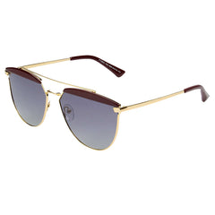 MATERA | Women Round Mirrored Polarized Sunglasses